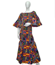 Load image into Gallery viewer, “Fits like a GLOVE” STRETCHY Ankara Mermaid Dress
