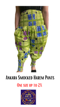 Load image into Gallery viewer, “A POP of Fuchsia” 🟣 Harem pants w/ pockets and head wrap
